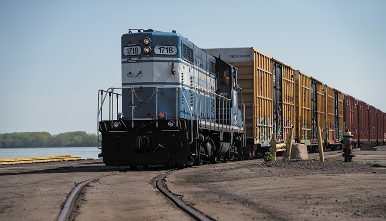 Facility 1 railcar storage tracks